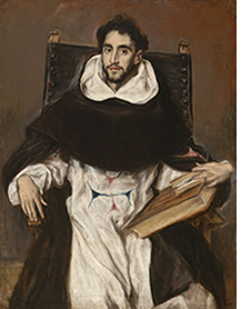 修道士オルテンシオ・フェリス・パラビシーノの肖像